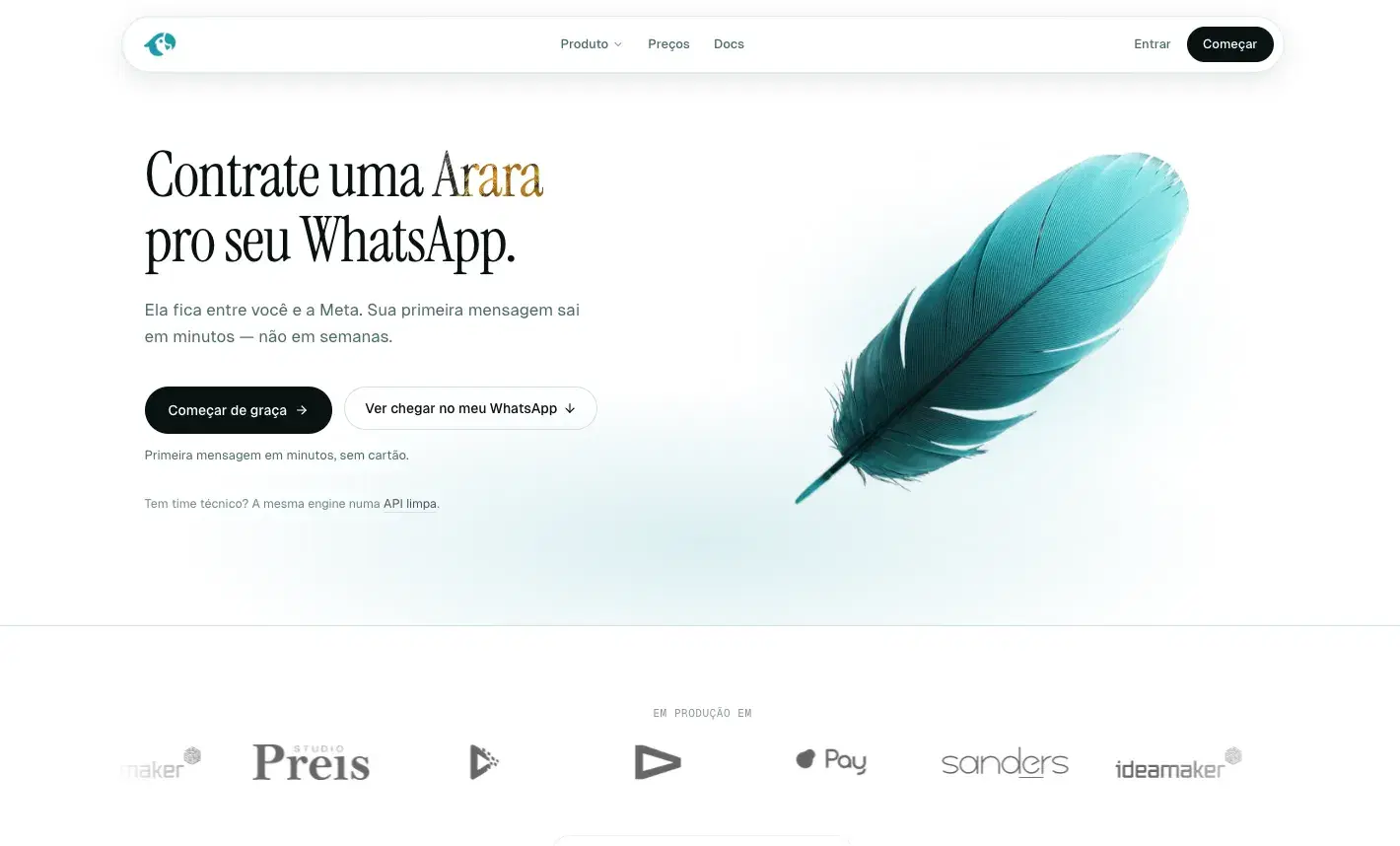 Screenshot de AraraHQ